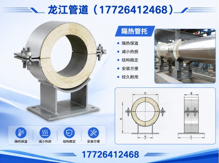 青县隔热管托展示图
